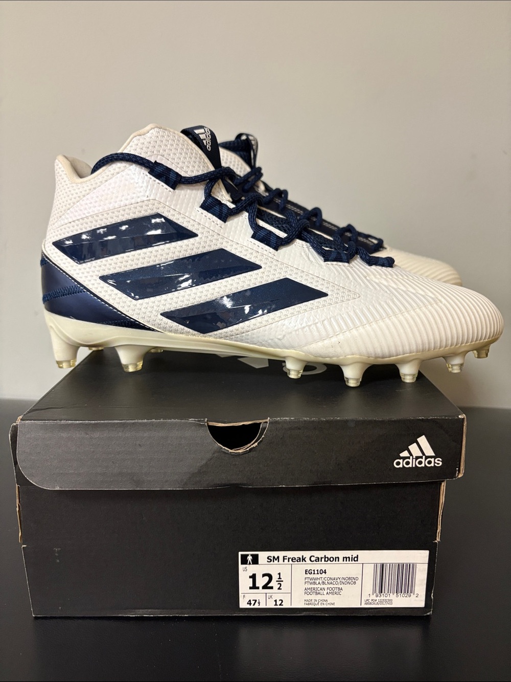 Adidas SM Freak Carbon Mid Cleats